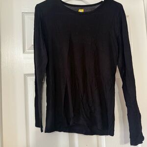 Black Underscrub Long Sleeve Top